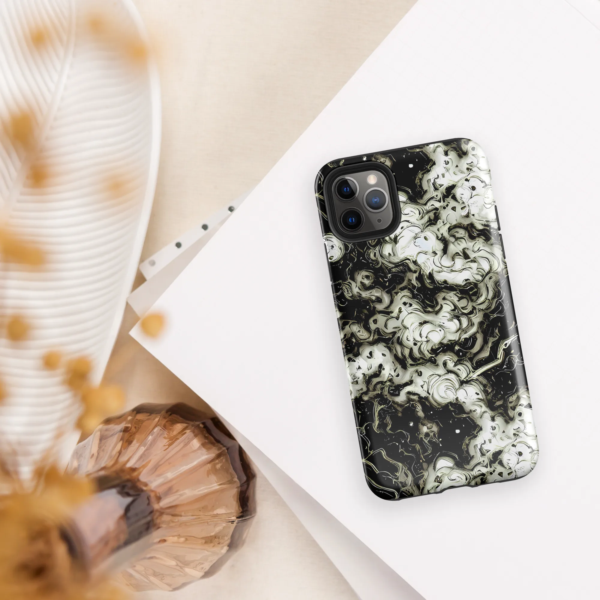 Phantom Bloom on Tough Case for iPhone® — Front