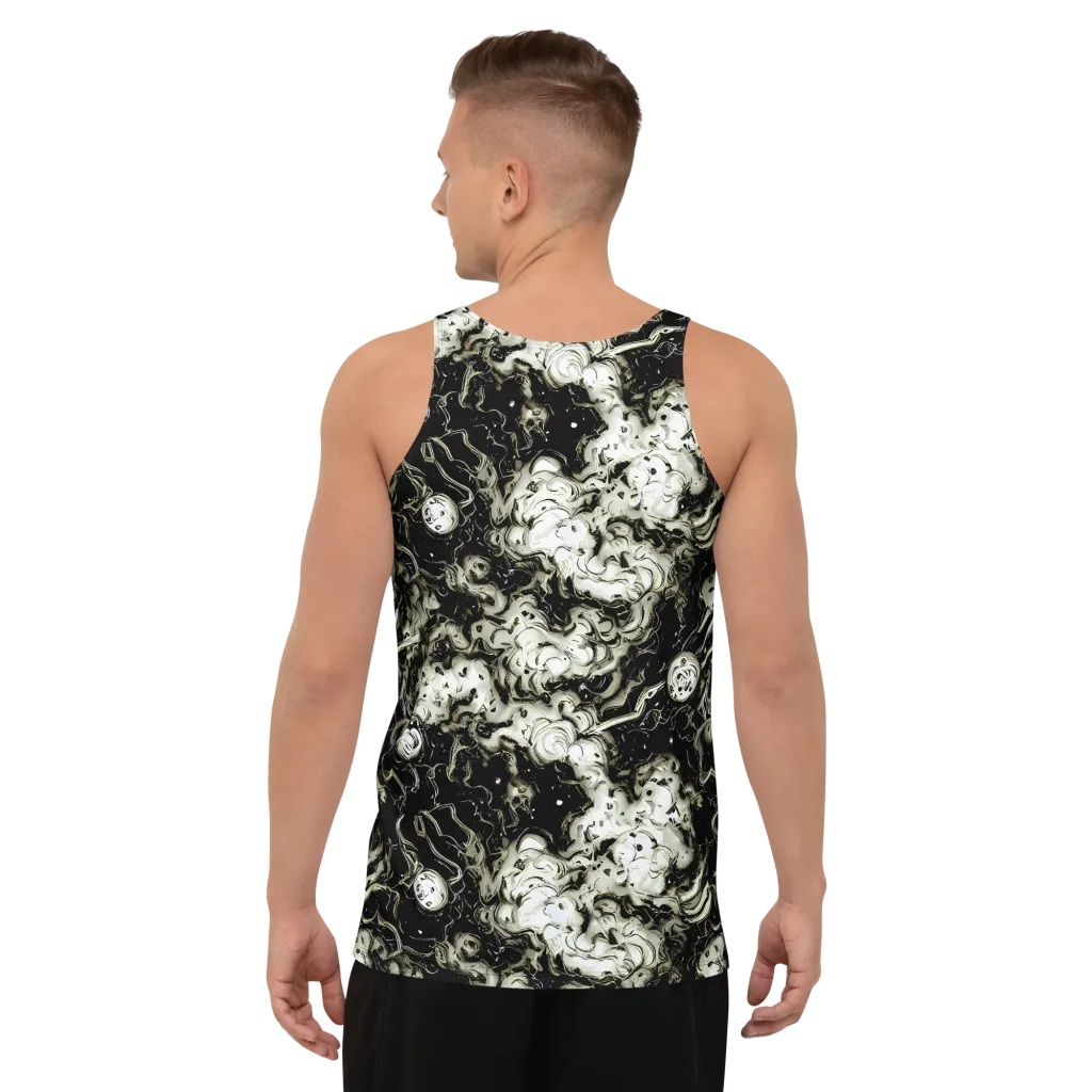 Phantom Bloom on Men's Tank Top — Back