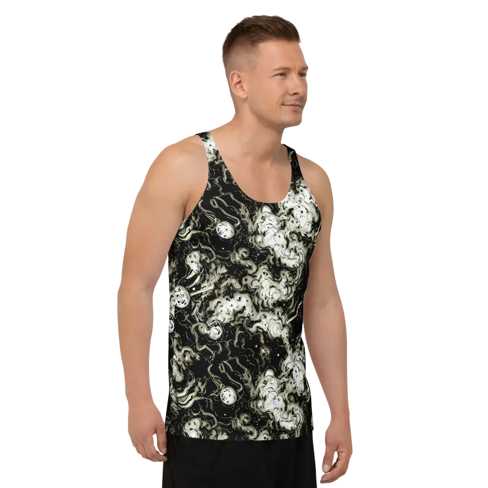 Phantom Bloom on Men's Tank Top — Right Front