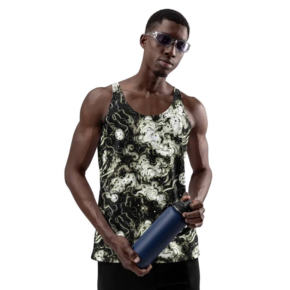 Phantom Bloom on Men's Tank Top — Front