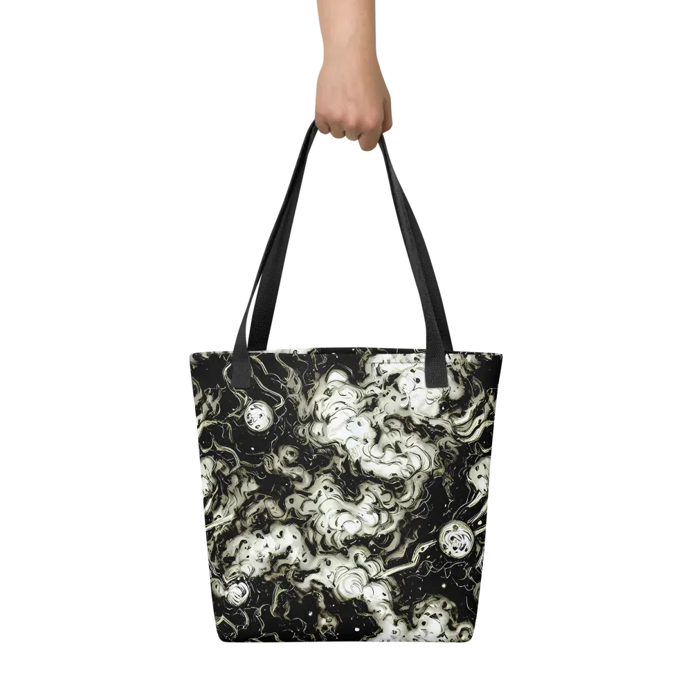 Phantom Bloom on Tote Bag — Front