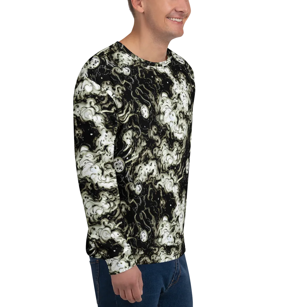 Phantom Bloom on Sweatshirt — Right Front
