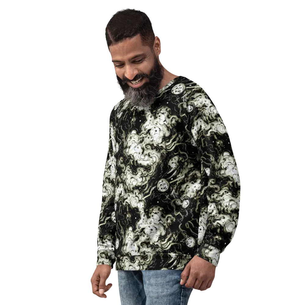Phantom Bloom on Sweatshirt — Left Front