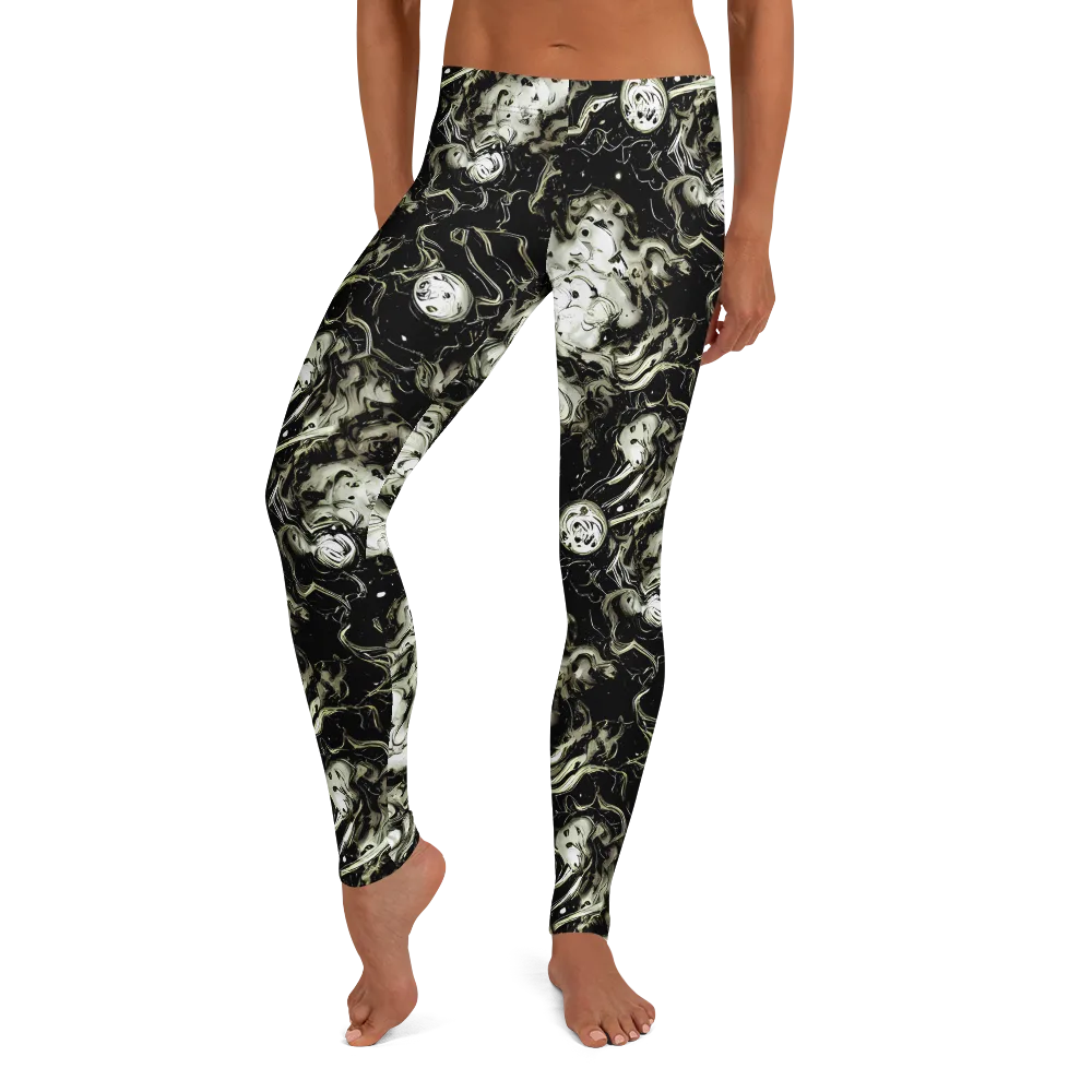 Phantom Bloom on Leggings — Front