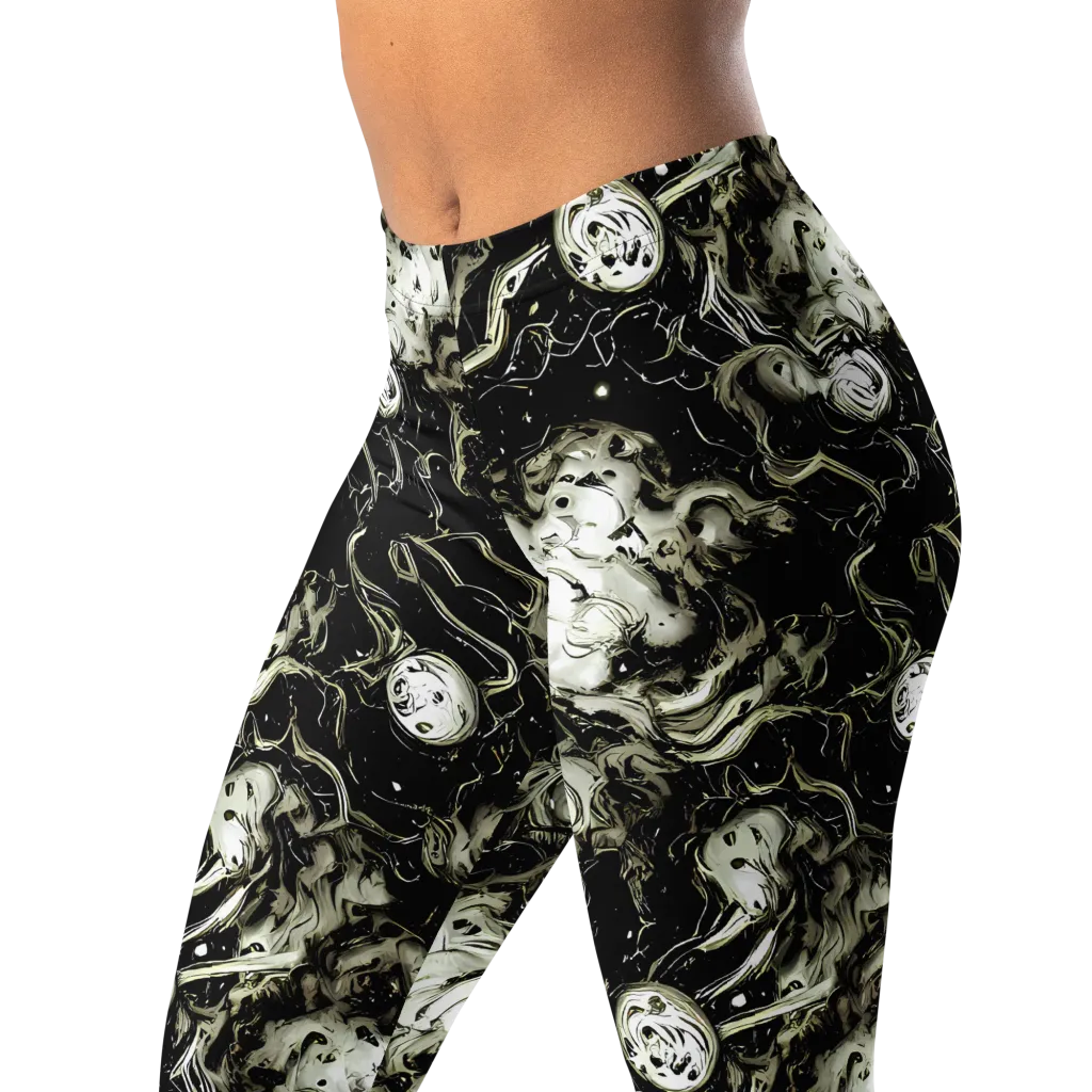 Phantom Bloom on Leggings — Left Front
