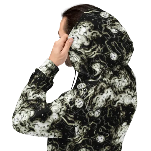 Phantom Bloom on a Hoodie