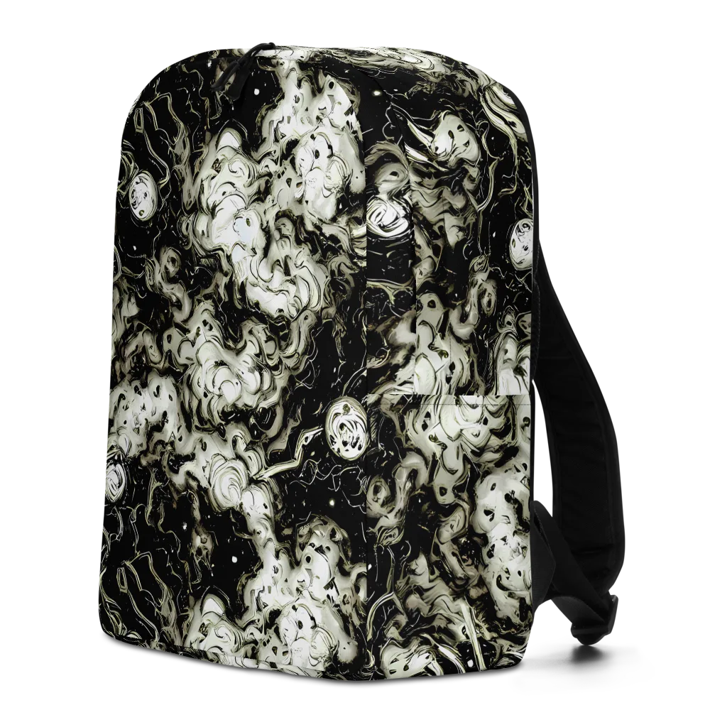 Phantom Bloom on Minimalist Backpack — Left