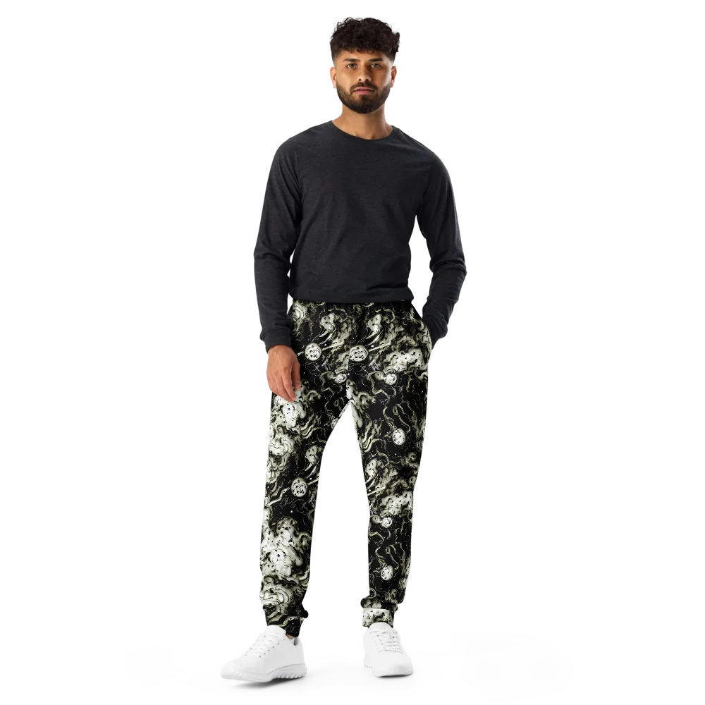 Phantom Bloom on Men's Joggers — Front