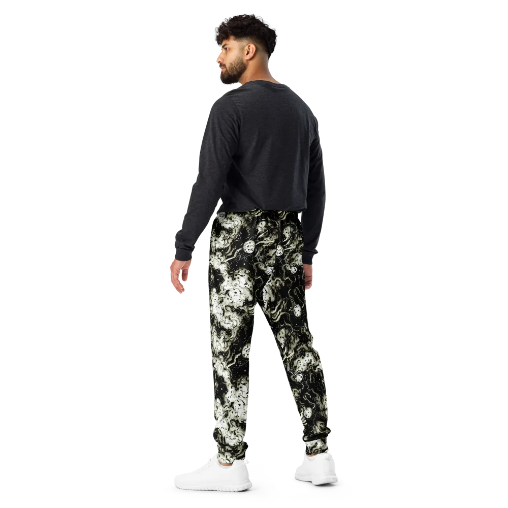 Phantom Bloom on Men's Joggers — Back