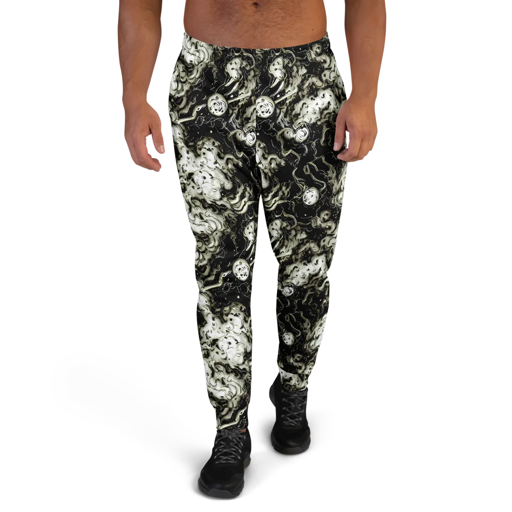 Phantom Bloom on Men's Joggers — Front