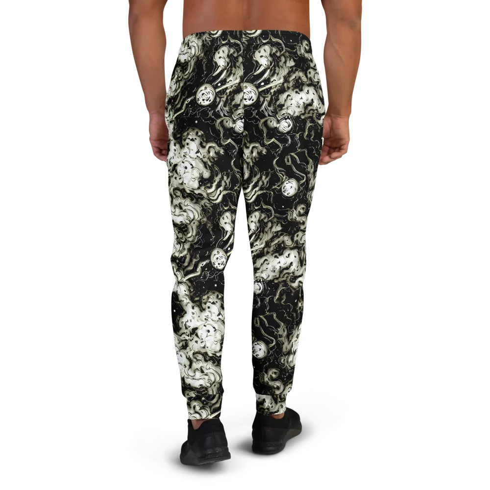 Phantom Bloom on Men's Joggers — Back