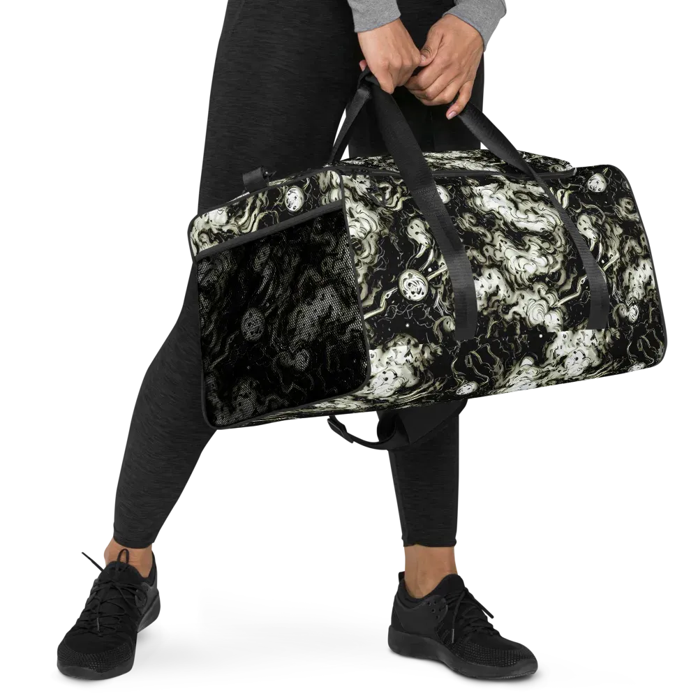 Phantom Bloom on Duffle Bag — Right Front