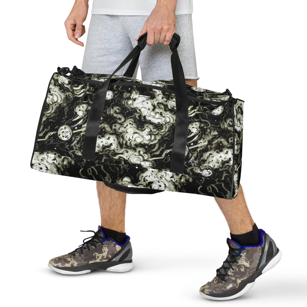 Phantom Bloom on Duffle Bag — Front
