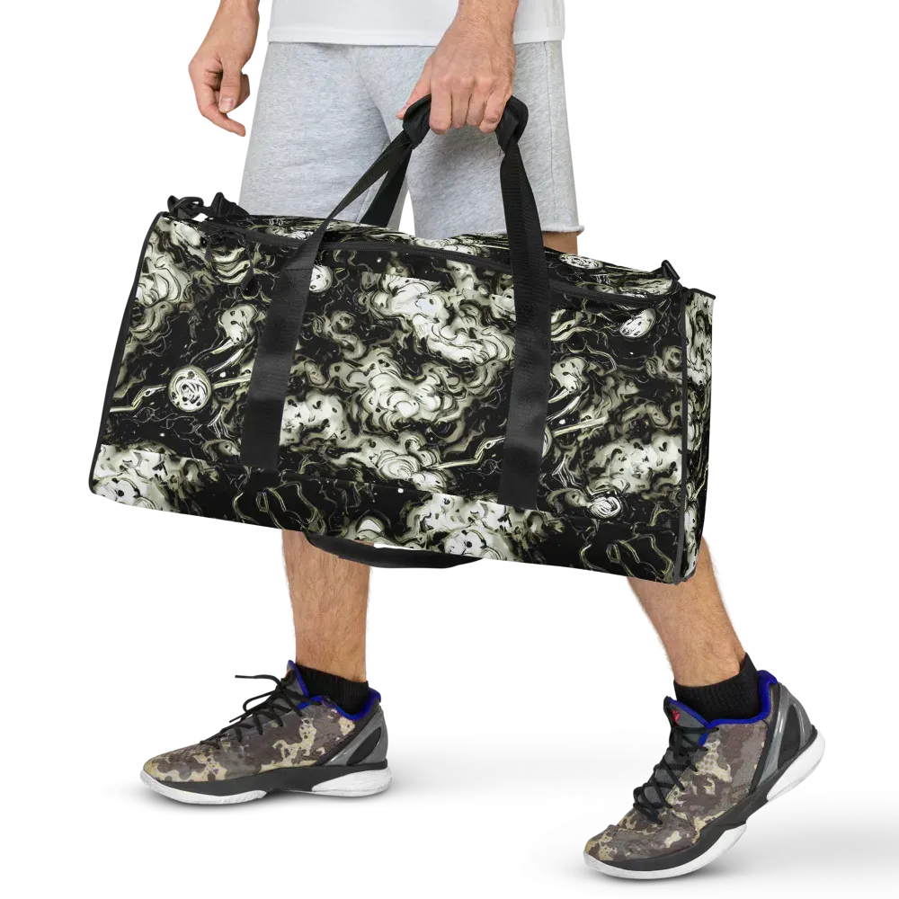Phantom Bloom on Duffle Bag — Front