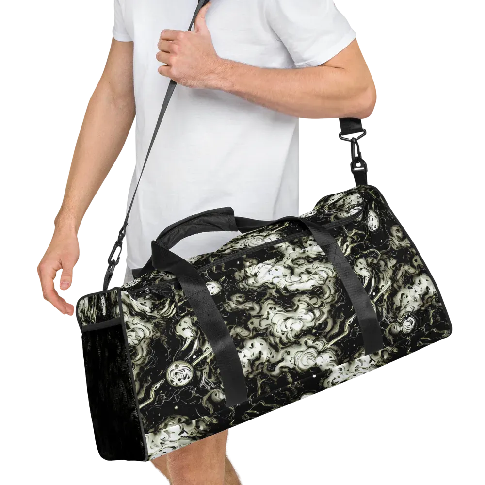 Phantom Bloom on Duffle Bag — Right Front