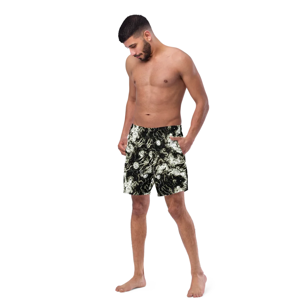 Phantom Bloom on Swim Trunks — Left Front