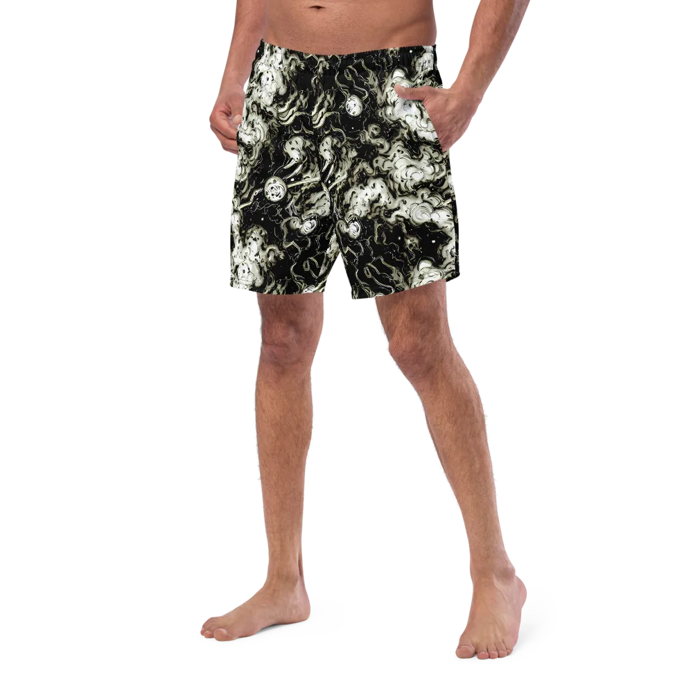 Phantom Bloom on Swim Trunks — Left Front