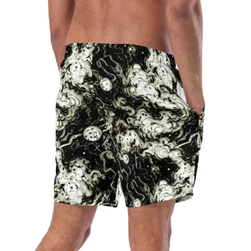 Phantom Bloom on a Swim Trunks