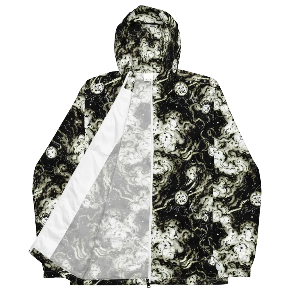 Phantom Bloom on Men's Windbreaker — Front