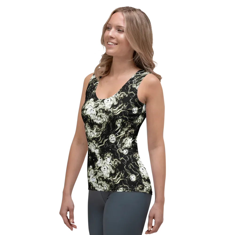 Phantom Bloom on Women's Tank Top — Left Front