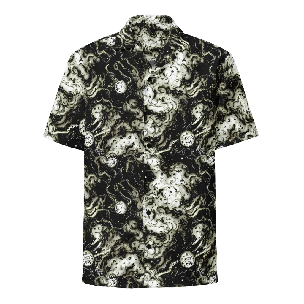 Phantom Bloom on Button Shirt — Front