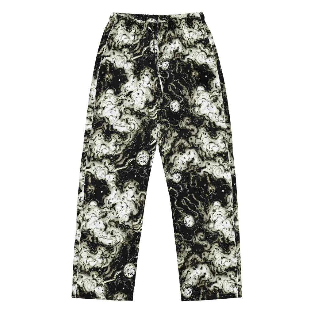 Phantom Bloom on Women's Pajama Pants — Front