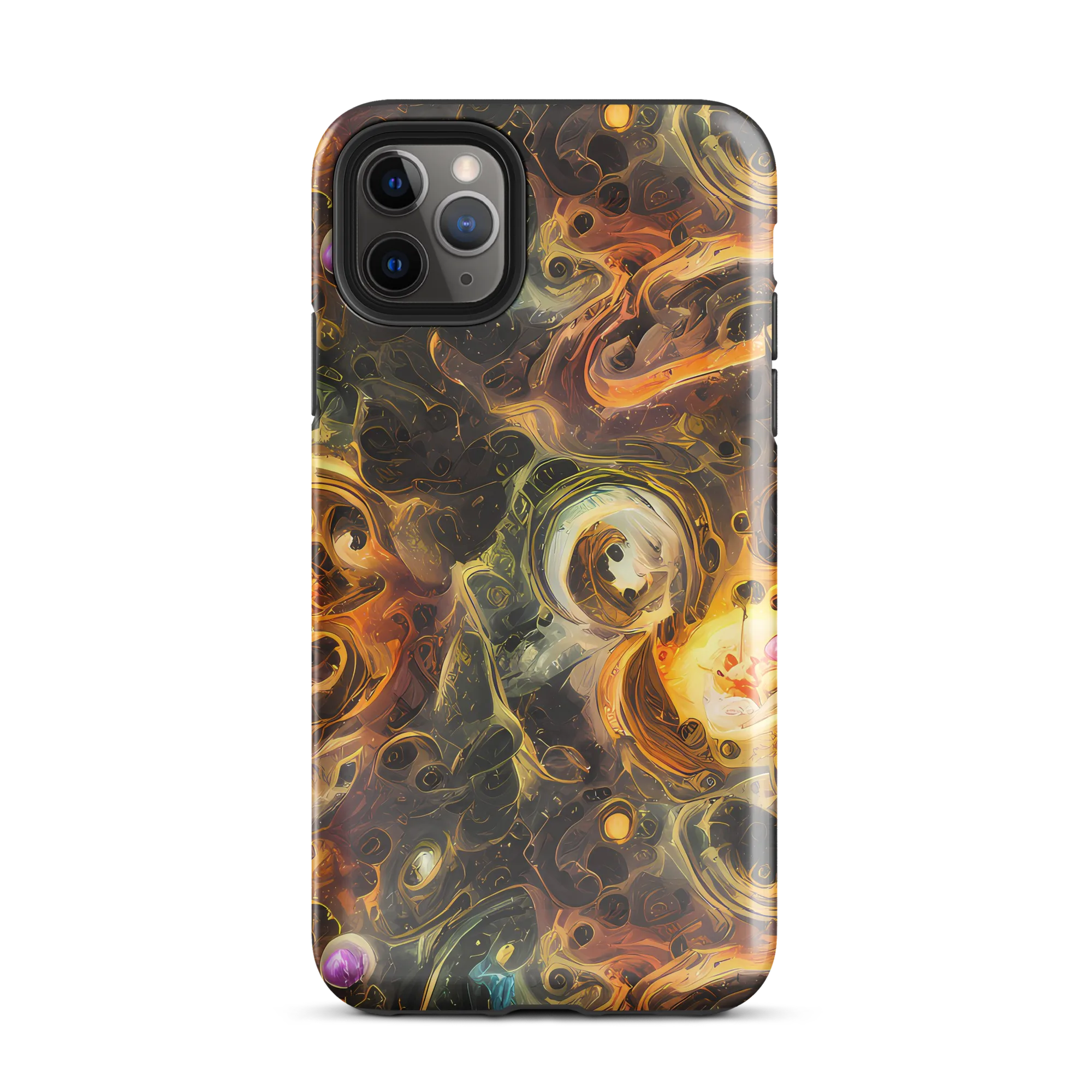 Golden Maelstrom on Tough Case for iPhone® — Front
