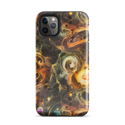 Golden Maelstrom on a Tough Case for iPhone®