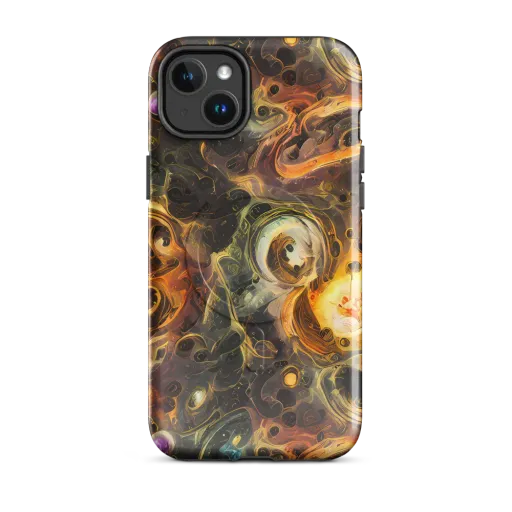 Golden Maelstrom on a MagSafe Tough Case for iPhone®