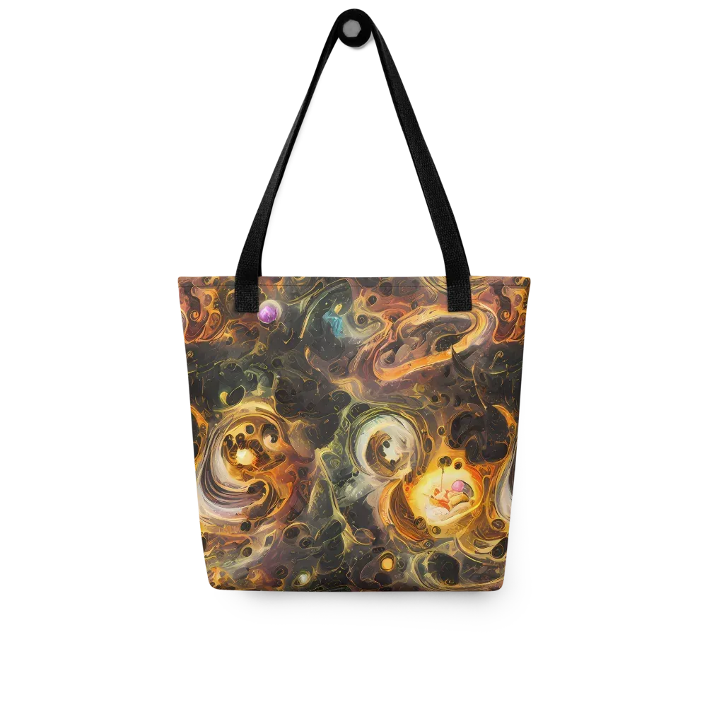 Golden Maelstrom on Tote Bag — Front