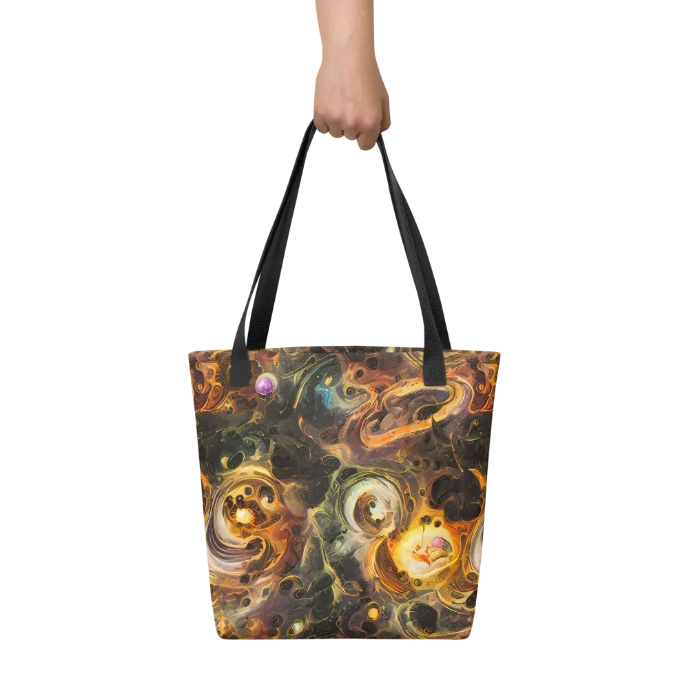 Golden Maelstrom on Tote Bag — Front