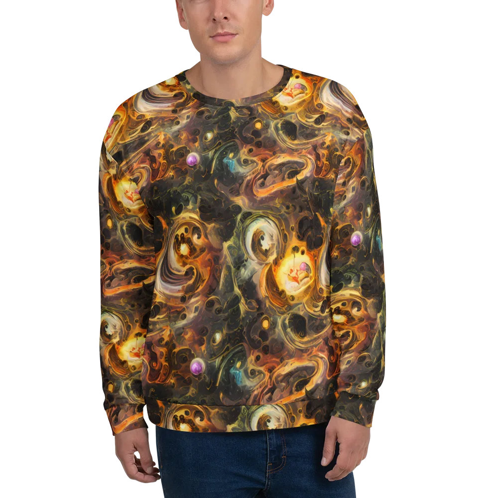 Golden Maelstrom on Sweatshirt — Front