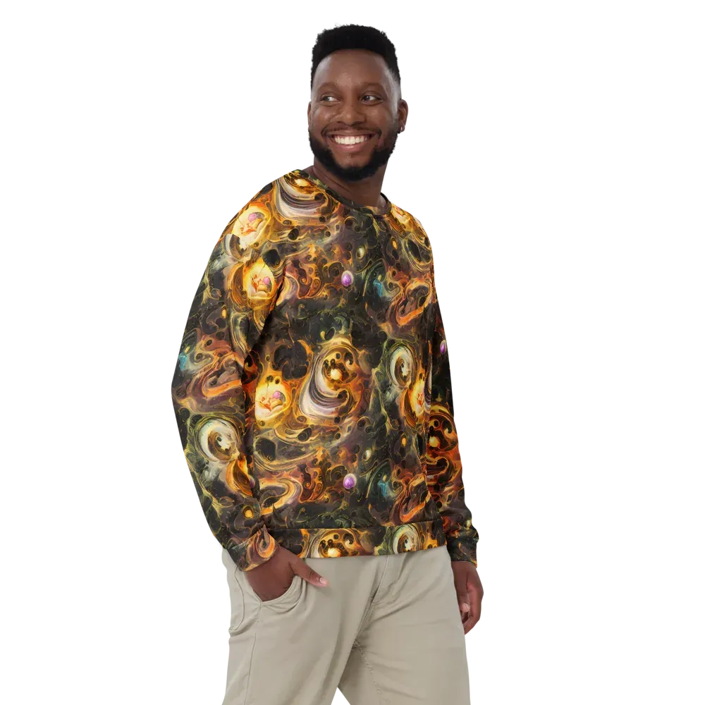Golden Maelstrom on Sweatshirt — Front