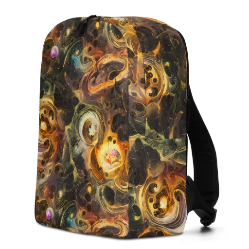 Golden Maelstrom on a Minimalist Backpack