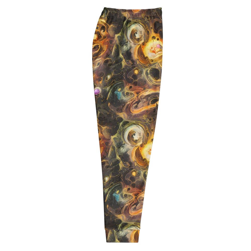 Golden Maelstrom on Men's Joggers — Right