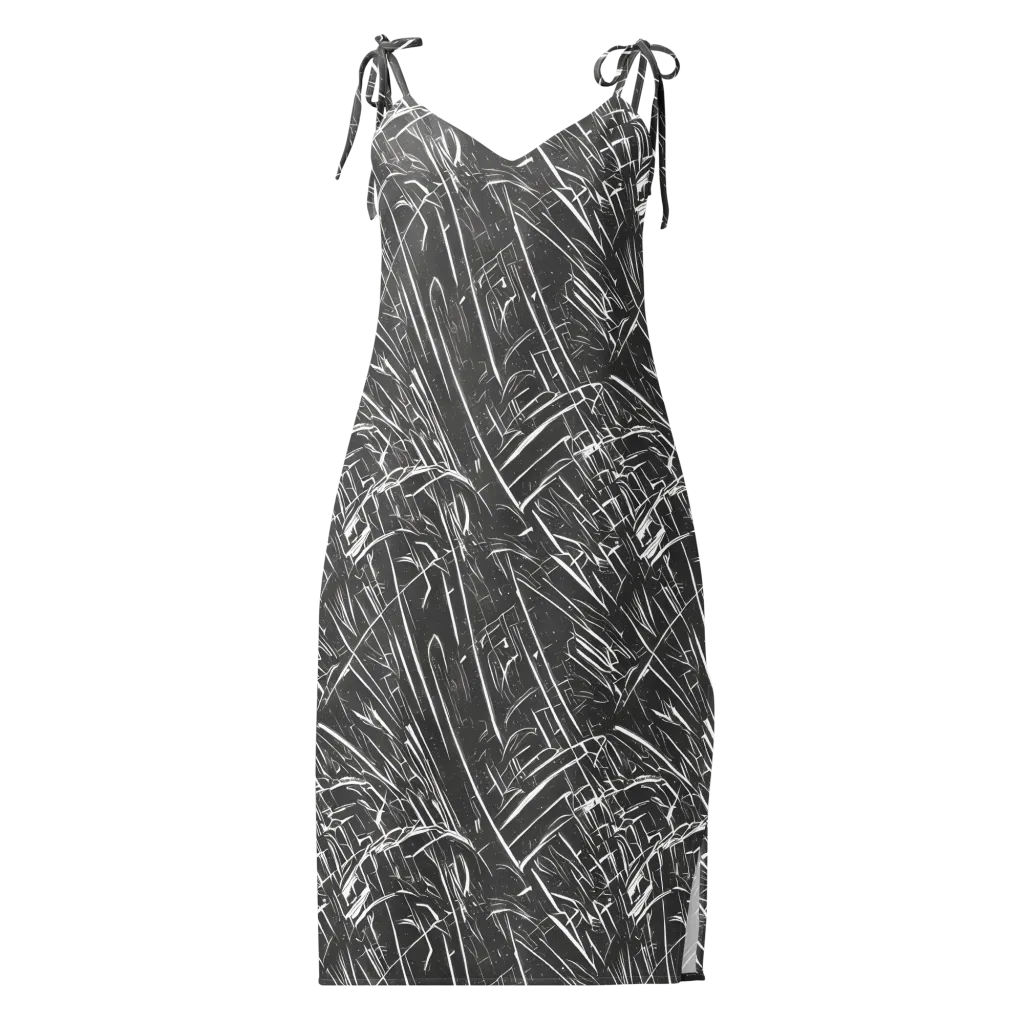 Inkwood Collision on Slip Dress — Front