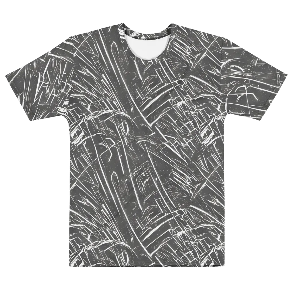 Inkwood Collision on Men's Cotton Crew Neck T-Shirt — Front