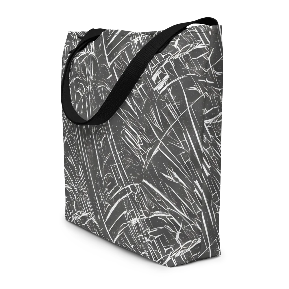 Inkwood Collision on Large Tote Bag W/ Pocket — Front