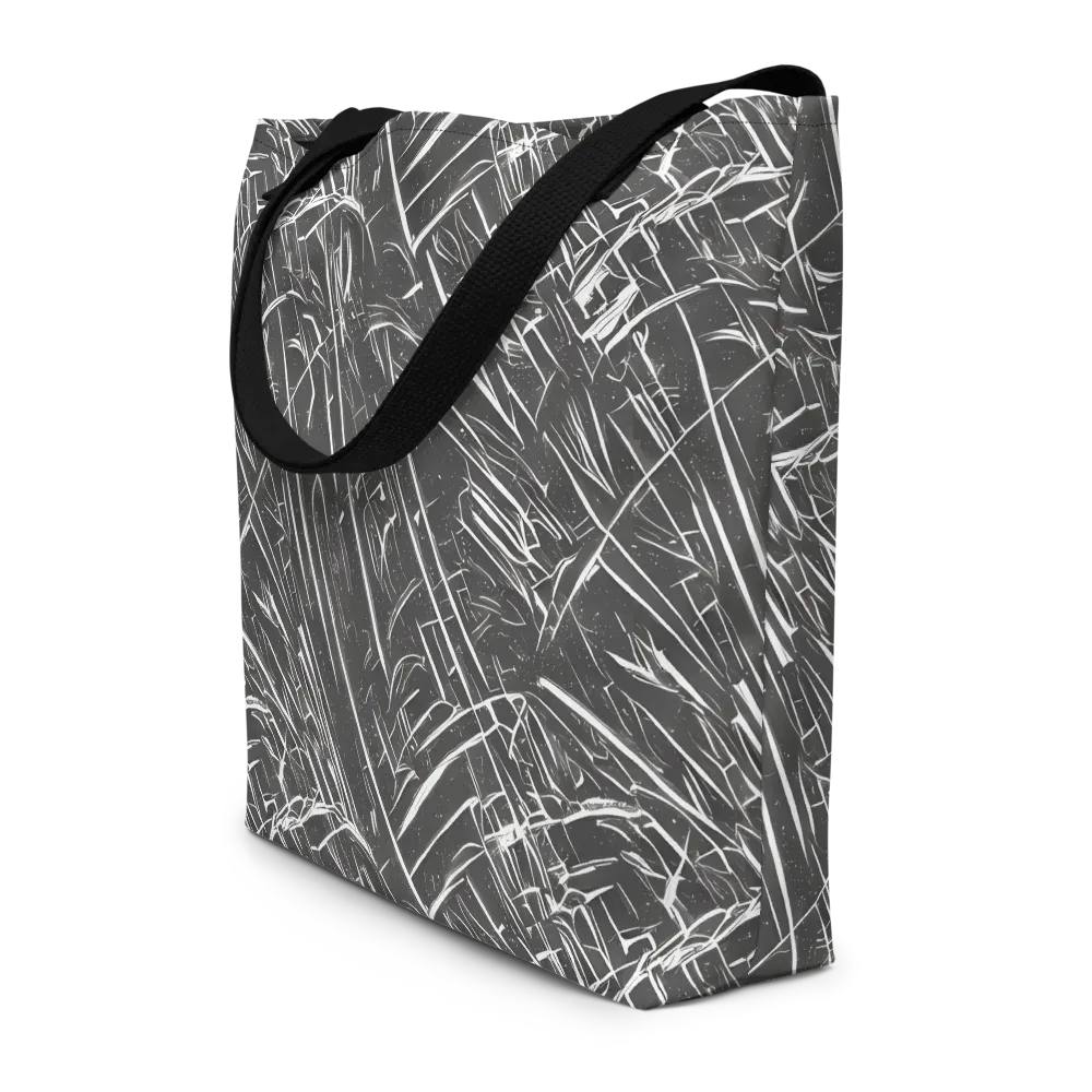 Inkwood Collision on Large Tote Bag W/ Pocket — Front