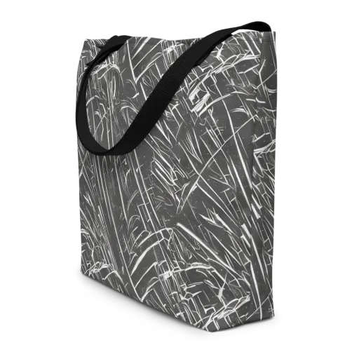 Inkwood Collision on a Large Tote Bag W/ Pocket