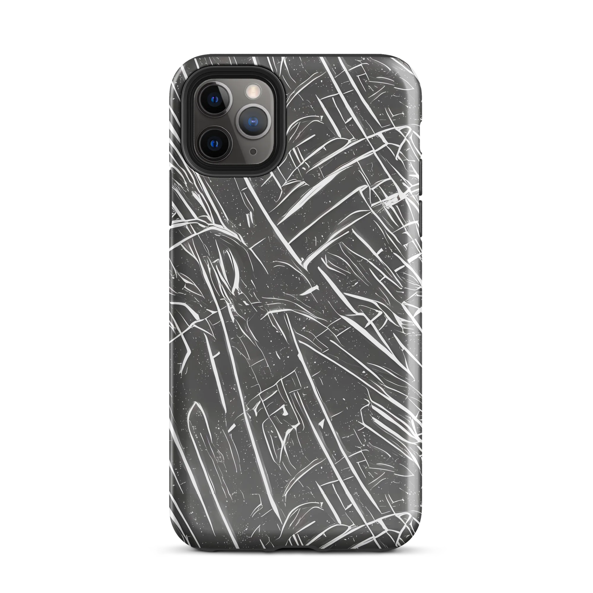 Inkwood Collision on Tough Case for iPhone® — Front