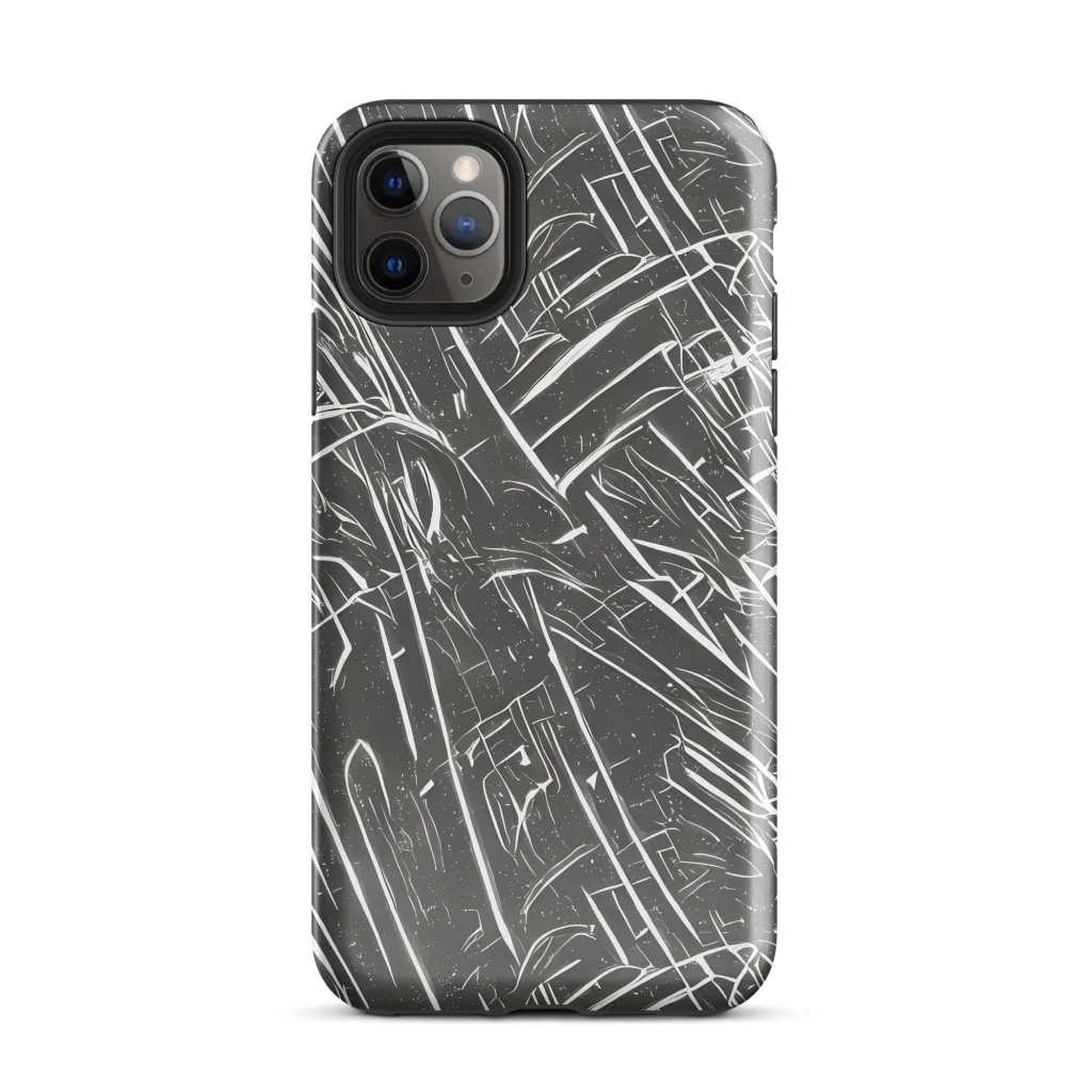 Inkwood Collision on Tough Case for iPhone® — Front