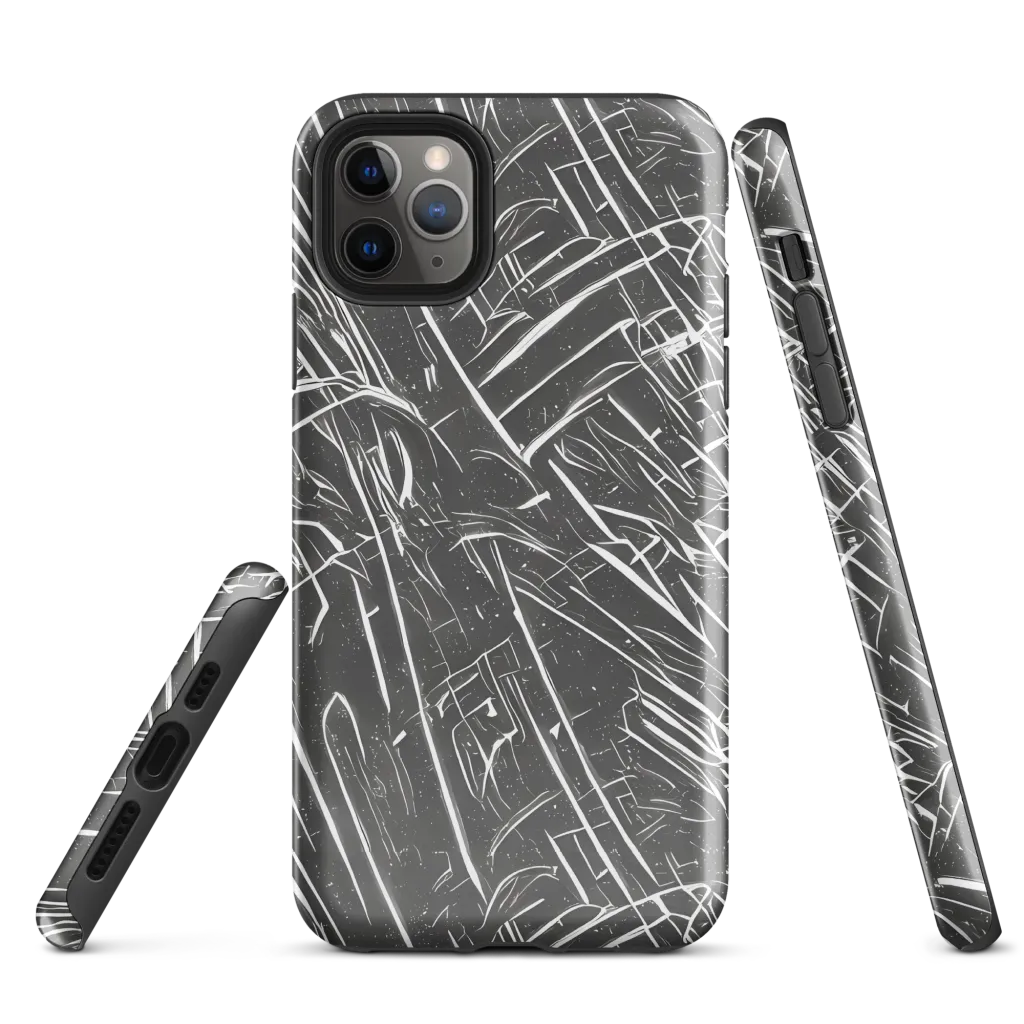 Inkwood Collision on Tough Case for iPhone® — Front