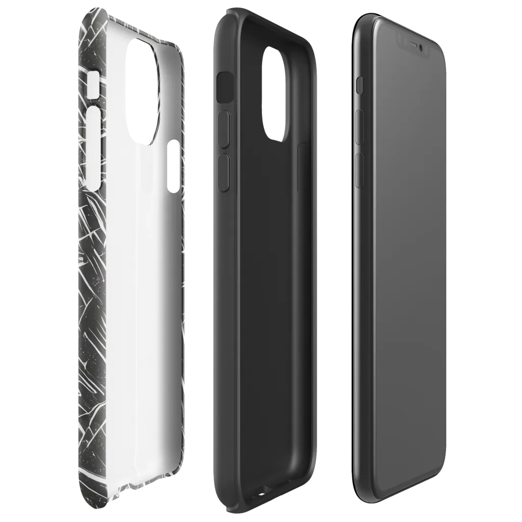 Inkwood Collision on Tough Case for iPhone® — Right