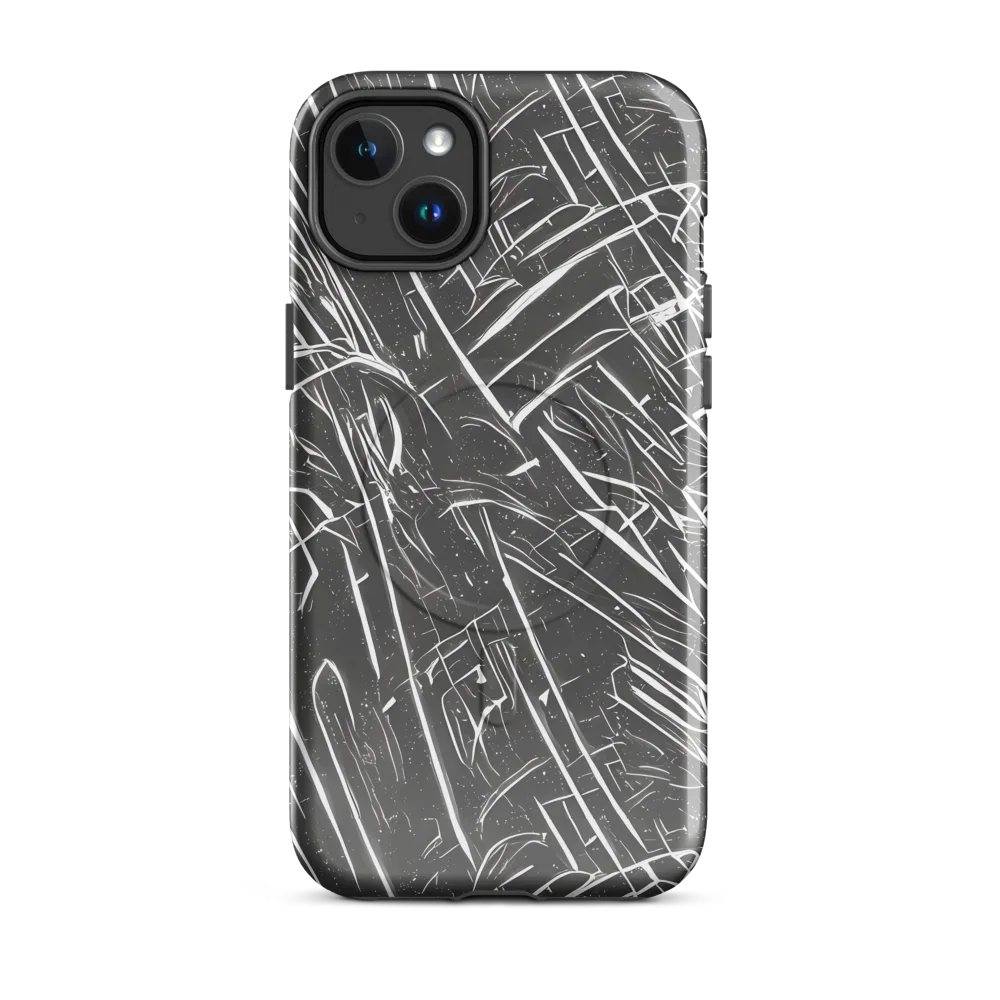 Inkwood Collision on MagSafe Tough Case for iPhone® — Front