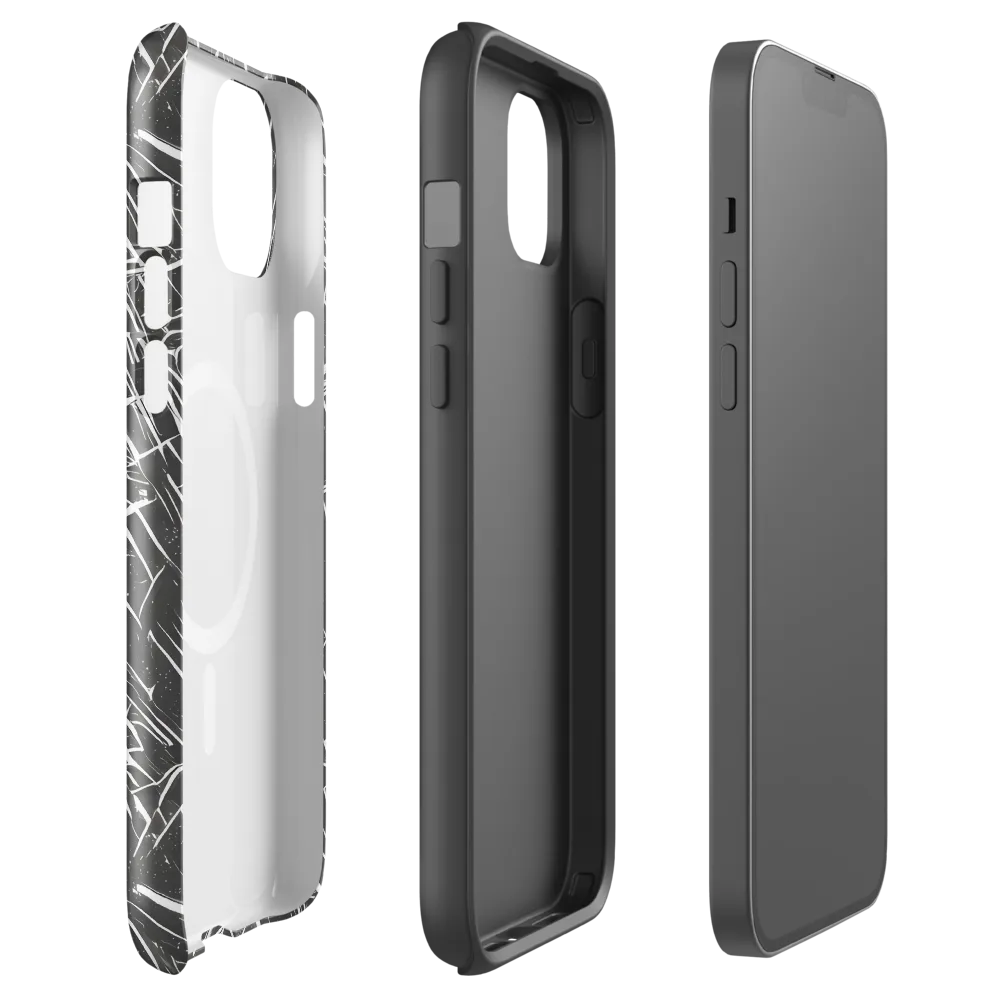 Inkwood Collision on MagSafe Tough Case for iPhone® — Front