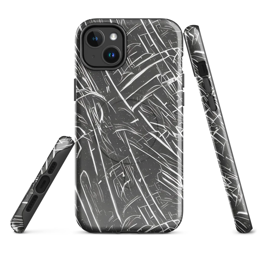 Inkwood Collision on MagSafe Tough Case for iPhone® — Front