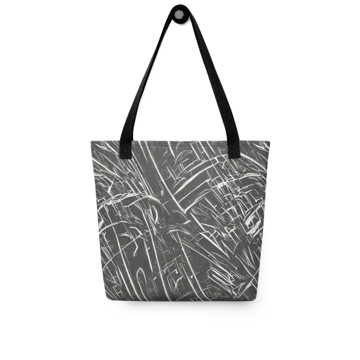 Inkwood Collision on a Tote Bag