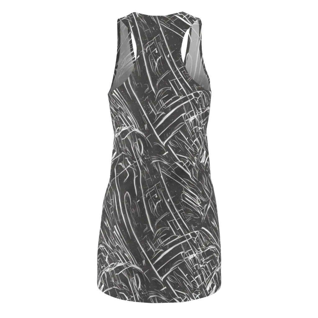 Inkwood Collision on Racerback Dress — Back