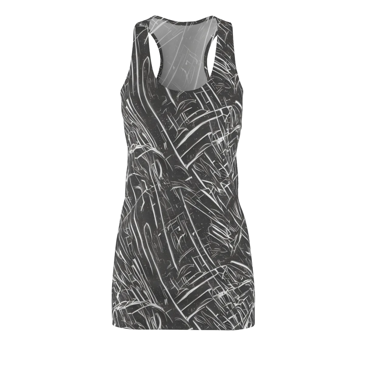 Inkwood Collision on Racerback Dress — Front
